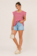 Blusa Listrada Boho