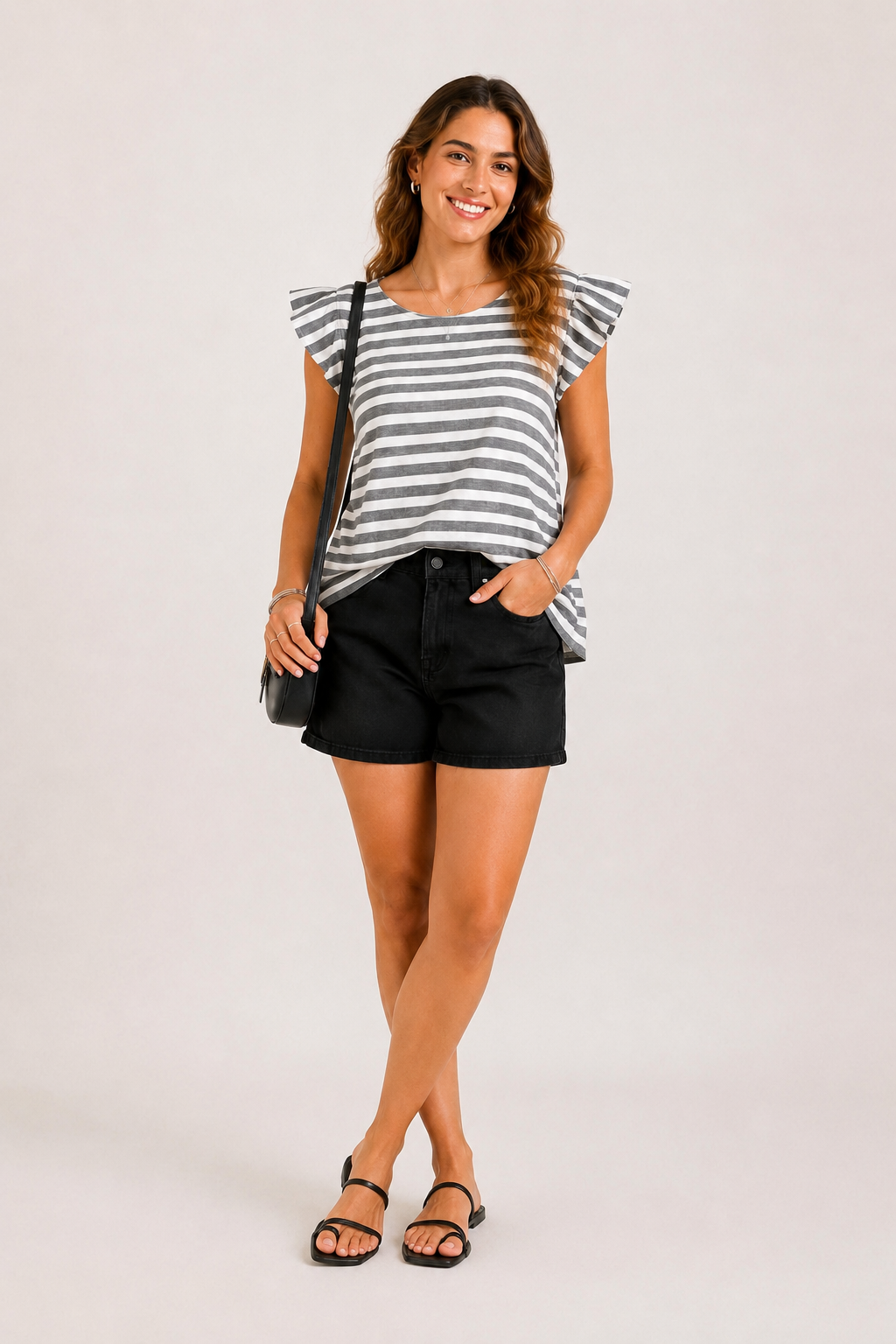 Blusa Listrada Boho