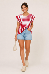 Blusa Listrada Boho