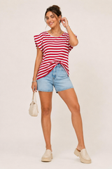 Blusa Listrada Boho