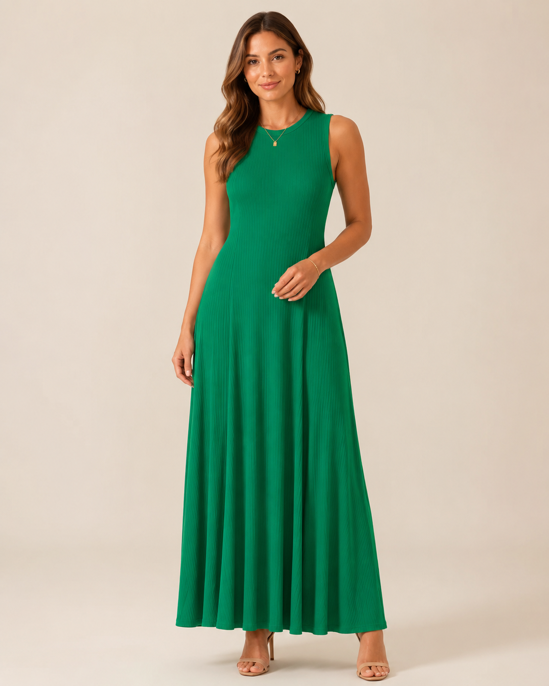 Vestido Evâse Canelado Feminino