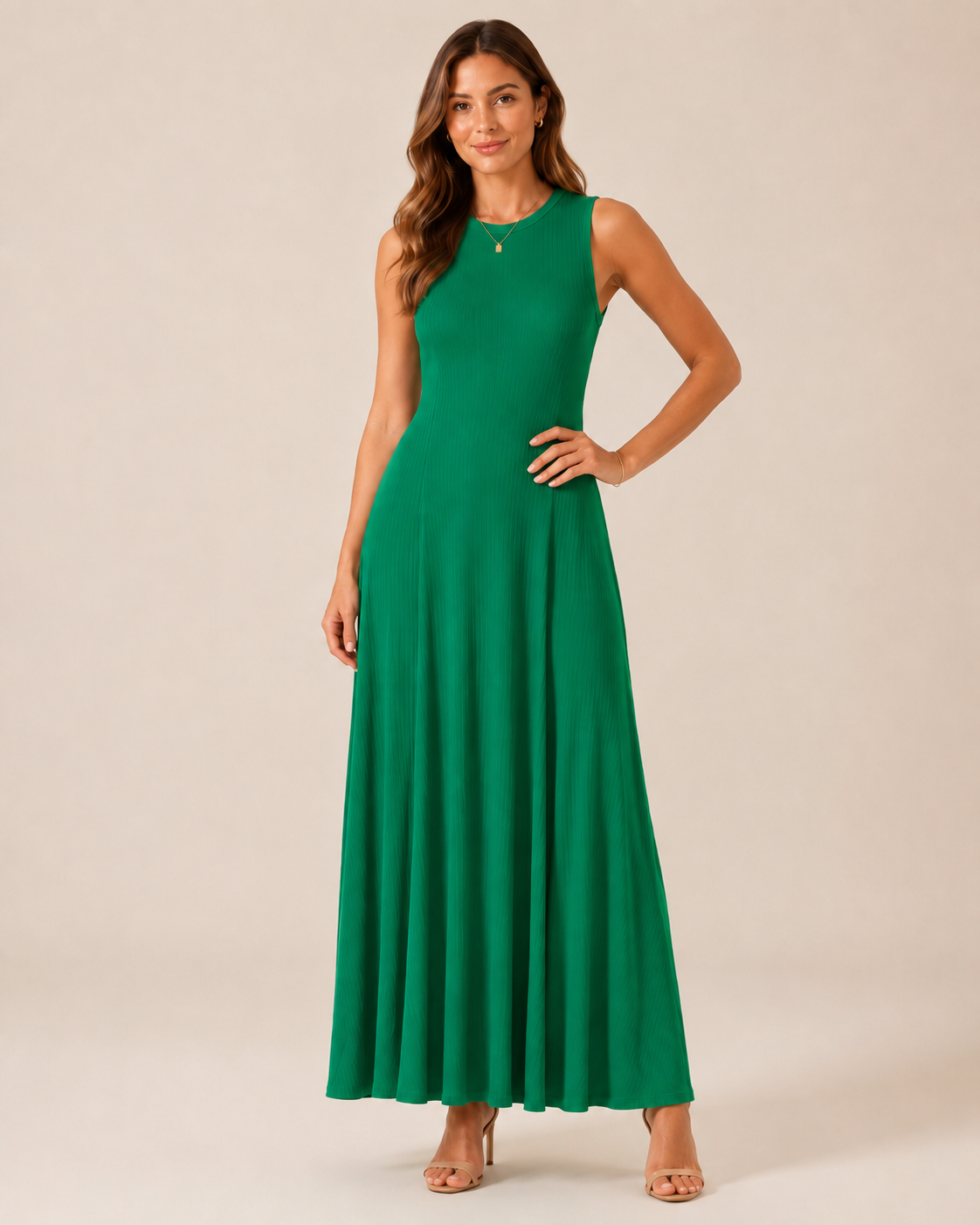 Vestido Evâse Canelado Feminino