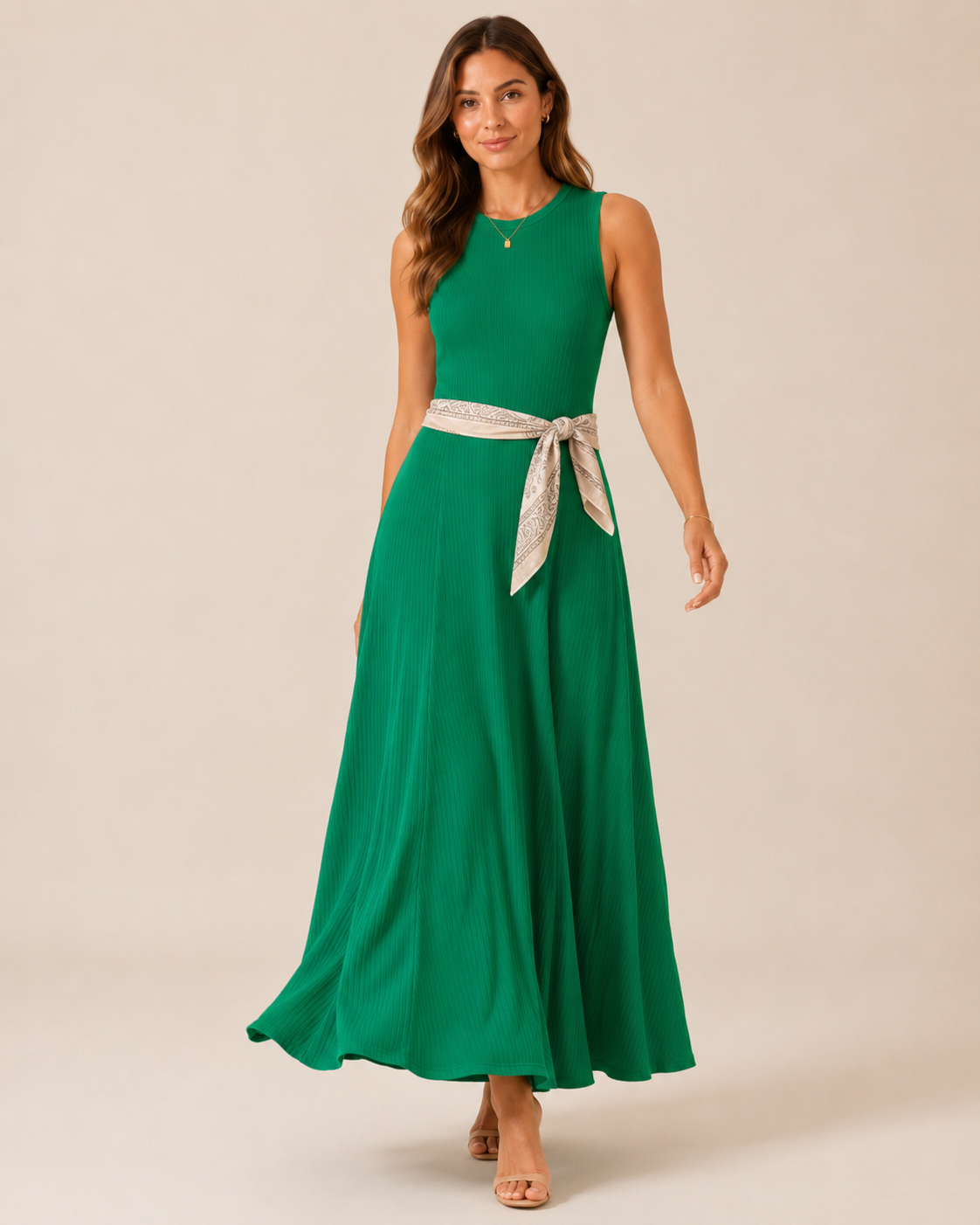 Vestido Evâse Canelado Feminino
