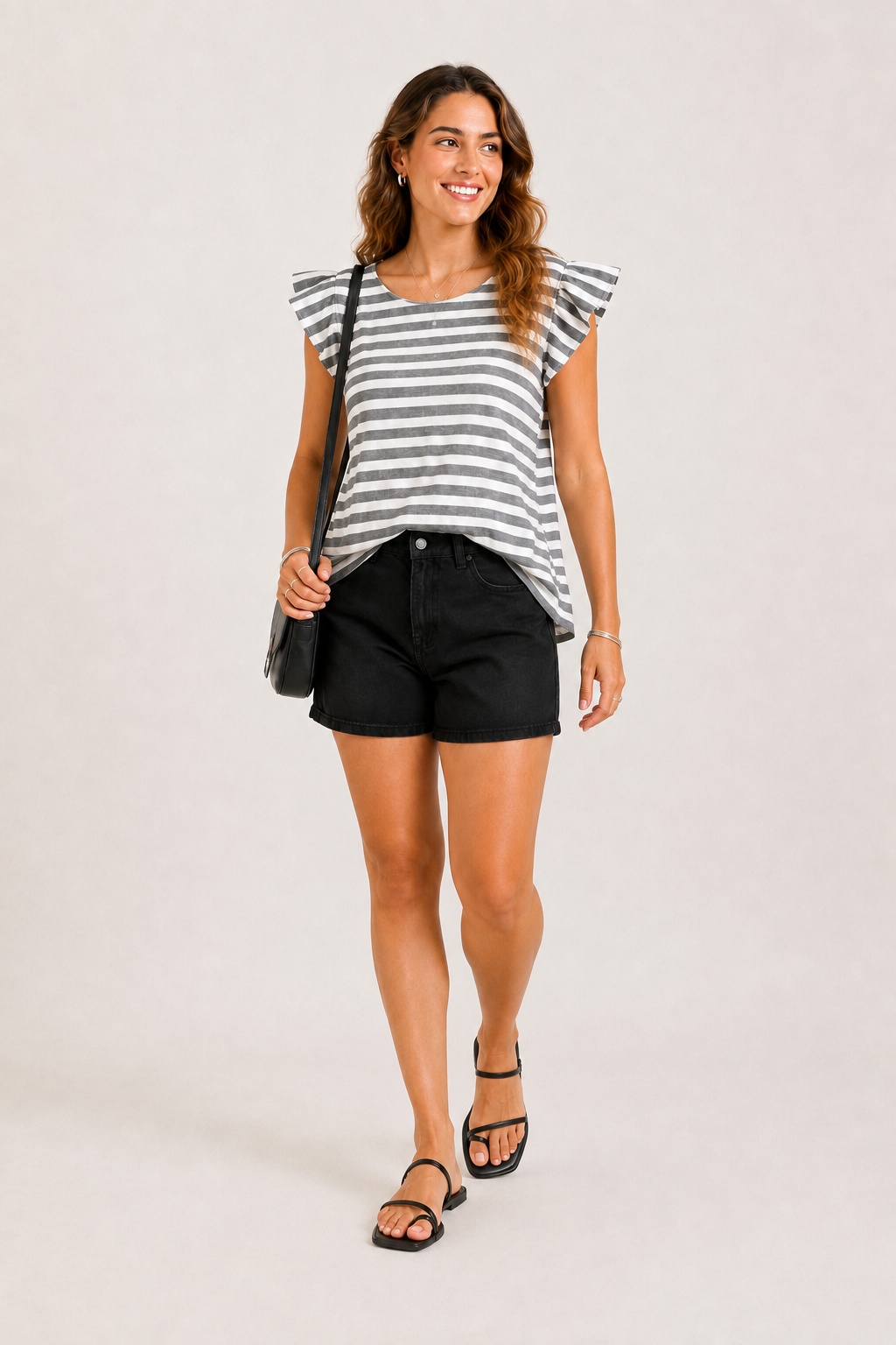 Blusa Listrada Boho