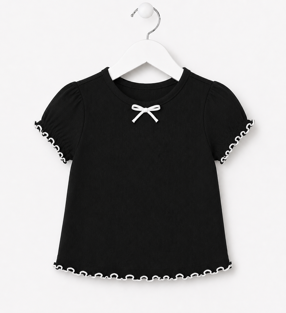 Blusa Ribaninha Preto&Branco