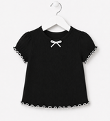 Blusa Ribaninha Preto&Branco