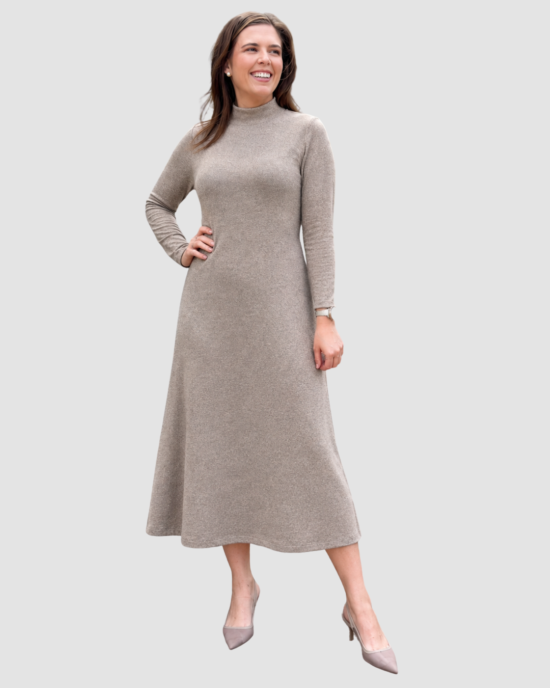 Vestido Longo de Lãzinha