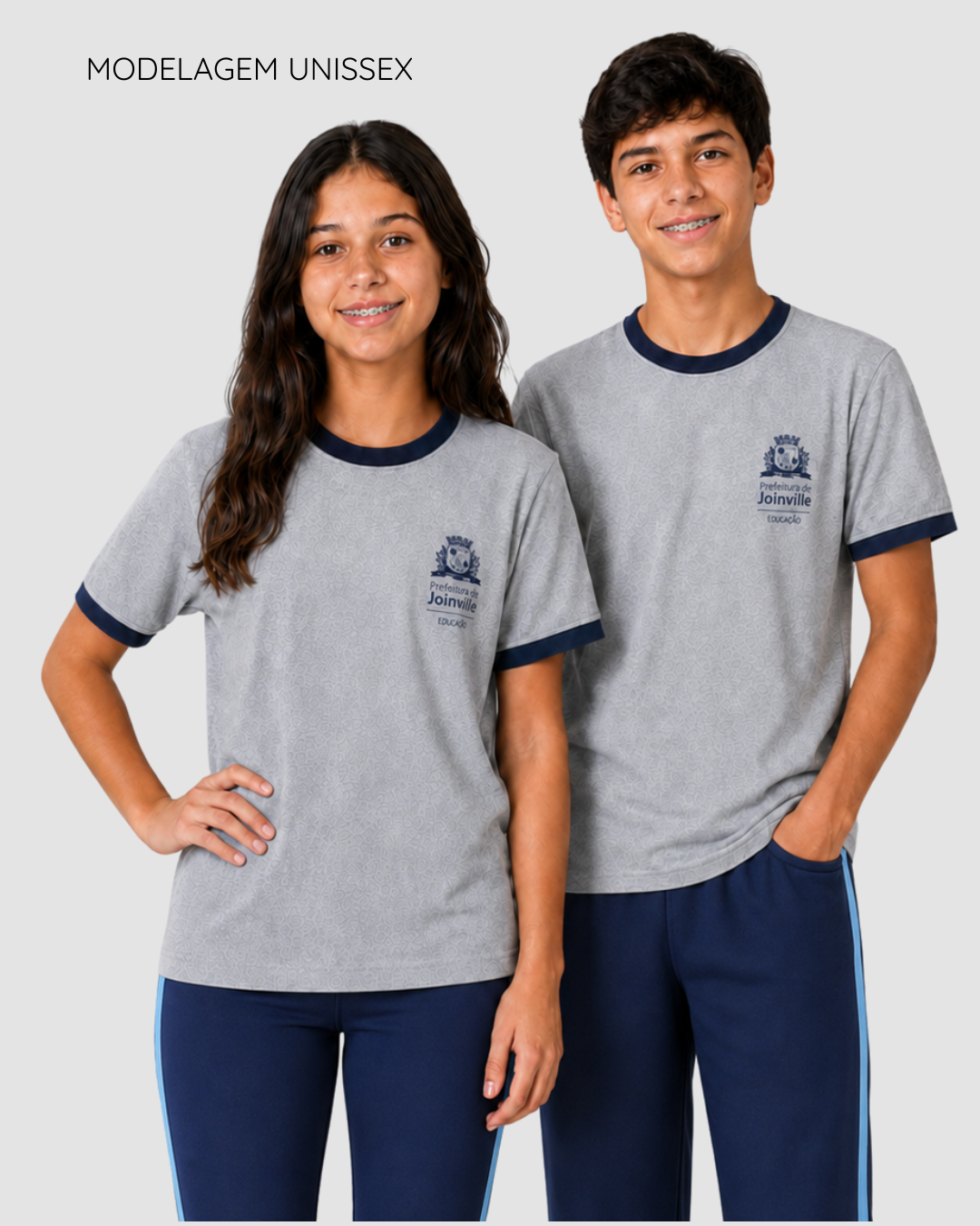 Camiseta Manga Curta Rede Municipal Jlle