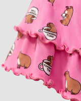 Conjunto Pijama Capivara Alcinha