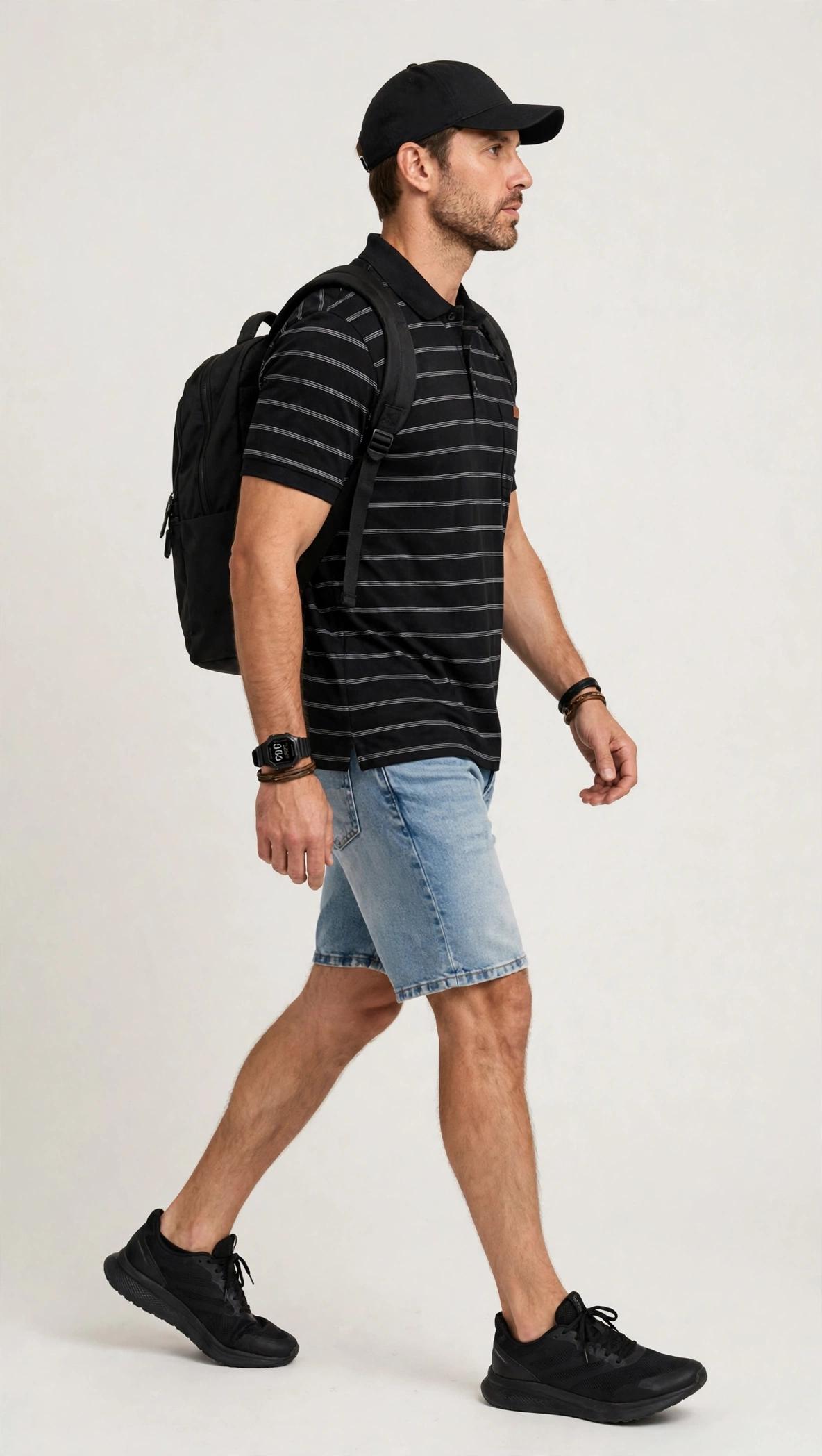 Camisa Polo Black