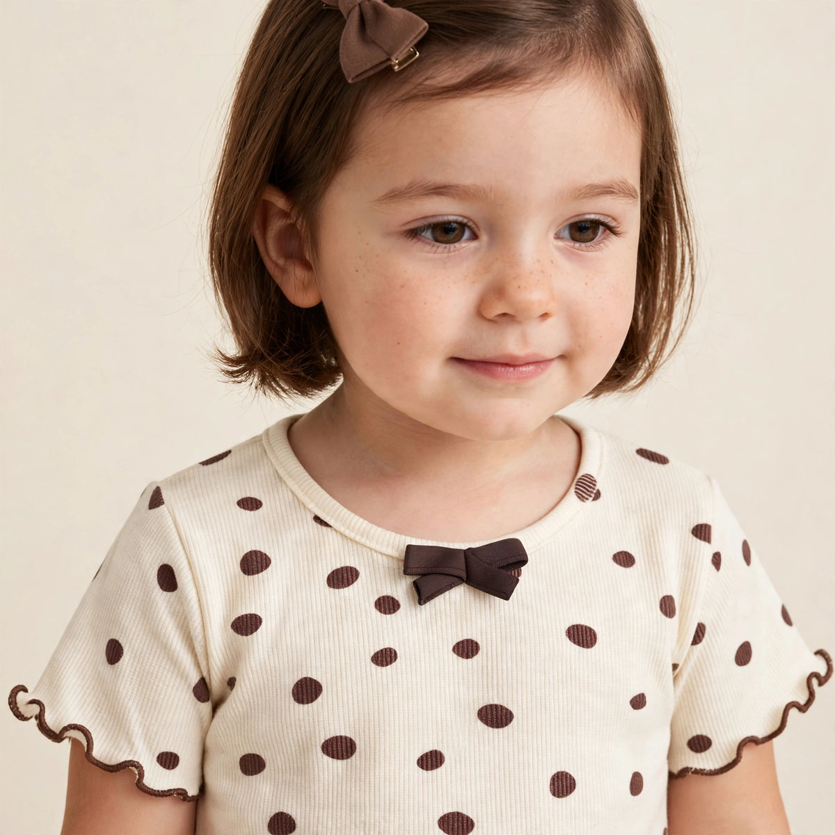 Blusa Ribaninha de Bolinha