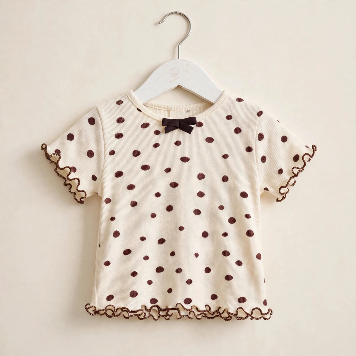 Blusa Ribaninha de Bolinha