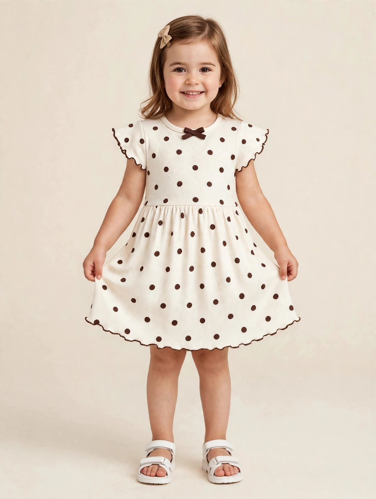 Vestido Ribaninha de Bolinha