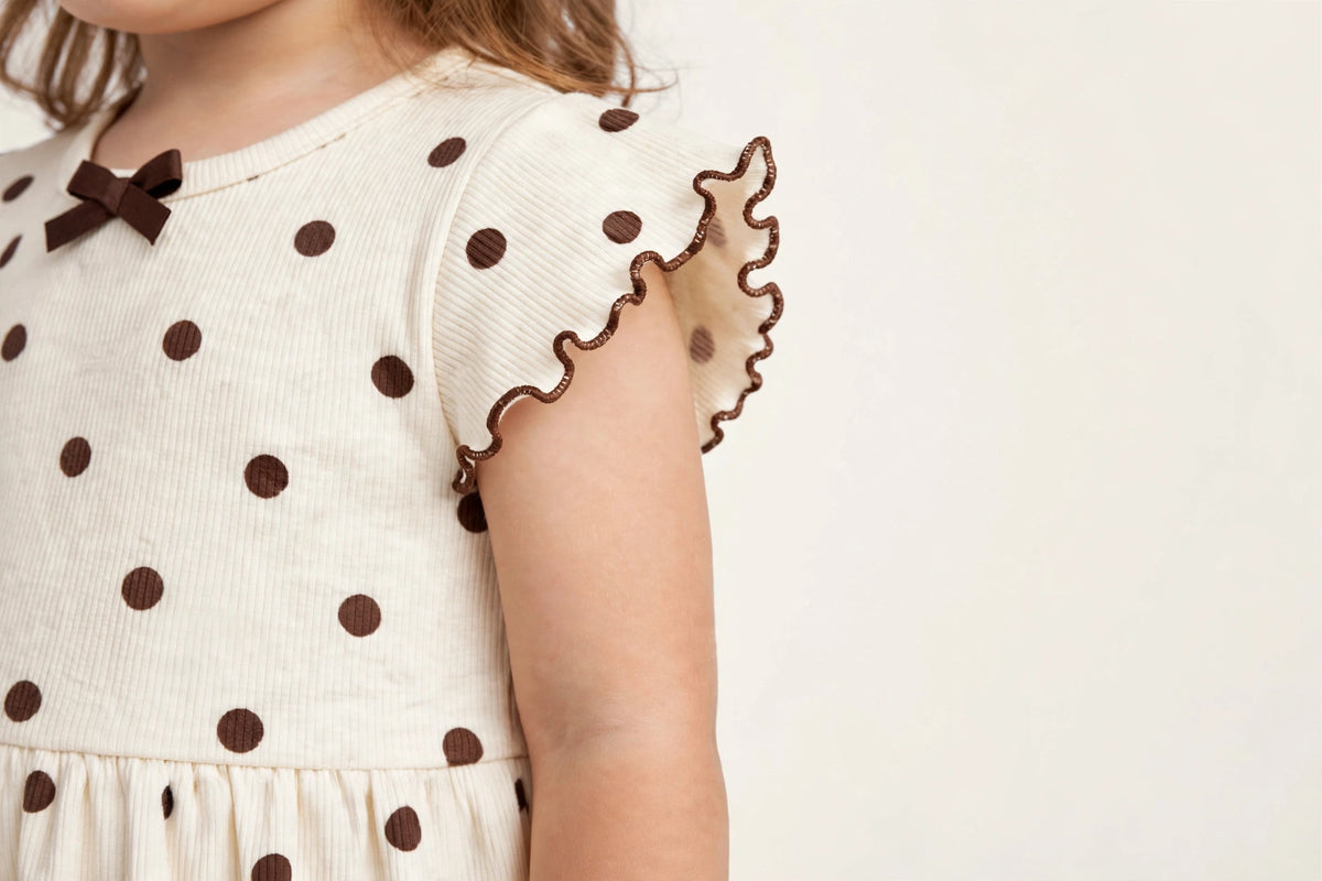Vestido Ribaninha de Bolinha