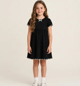 Vestido Ribaninha Preto&Branco