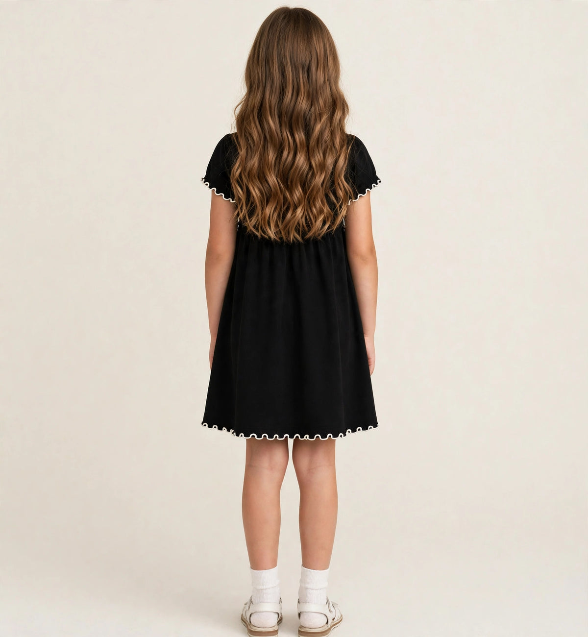 Vestido Ribaninha Preto&Branco