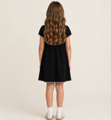 Vestido Ribaninha Preto&Branco