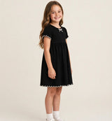 Vestido Ribaninha Preto&Branco