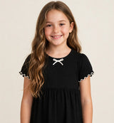 Vestido Ribaninha Preto&Branco