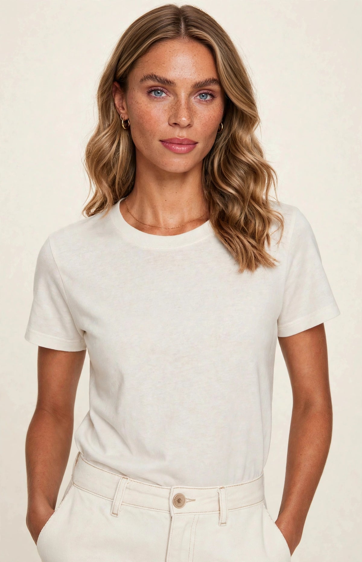 T-Shirt de Malha Lisa