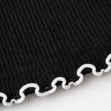 Blusa Ribaninha Preto&Branco