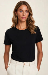 T-Shirt de Malha Lisa