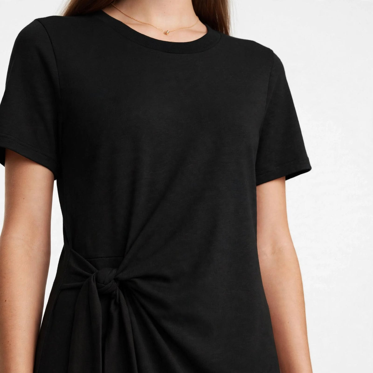 Vestido Amarração Midi