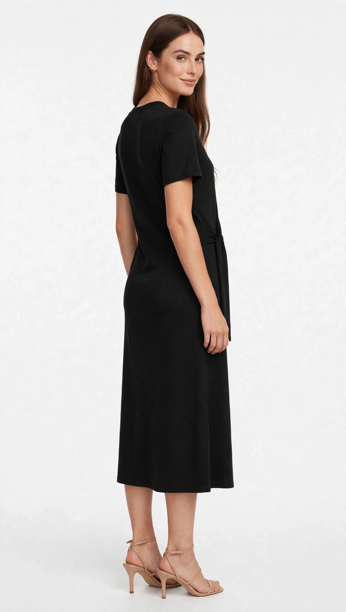 Vestido Amarração Midi