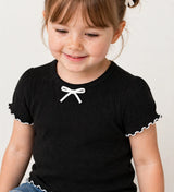 Blusa Ribaninha Preto&Branco