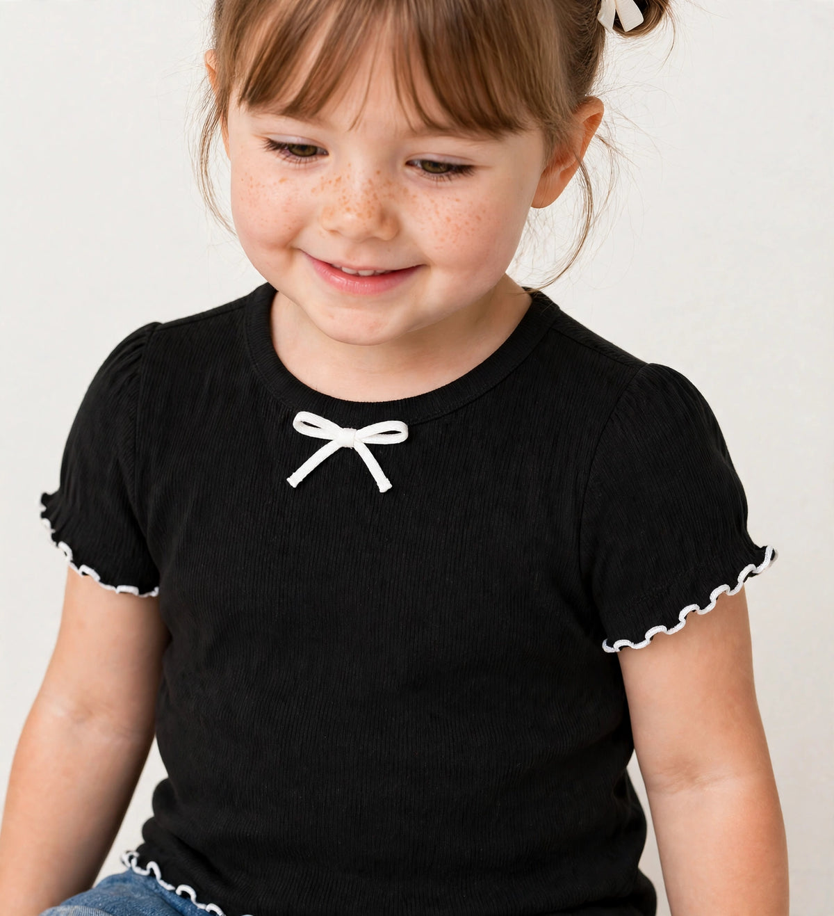 Blusa Ribaninha Preto&Branco