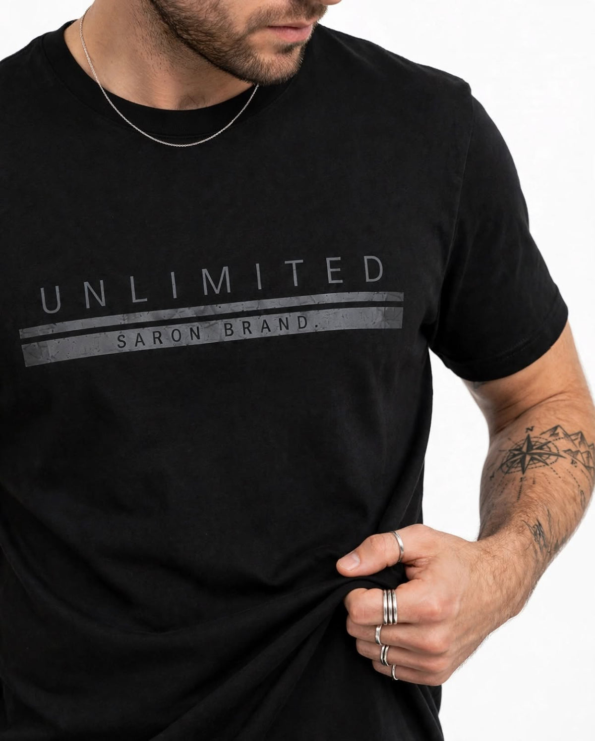 Camiseta com Estampa Masculina