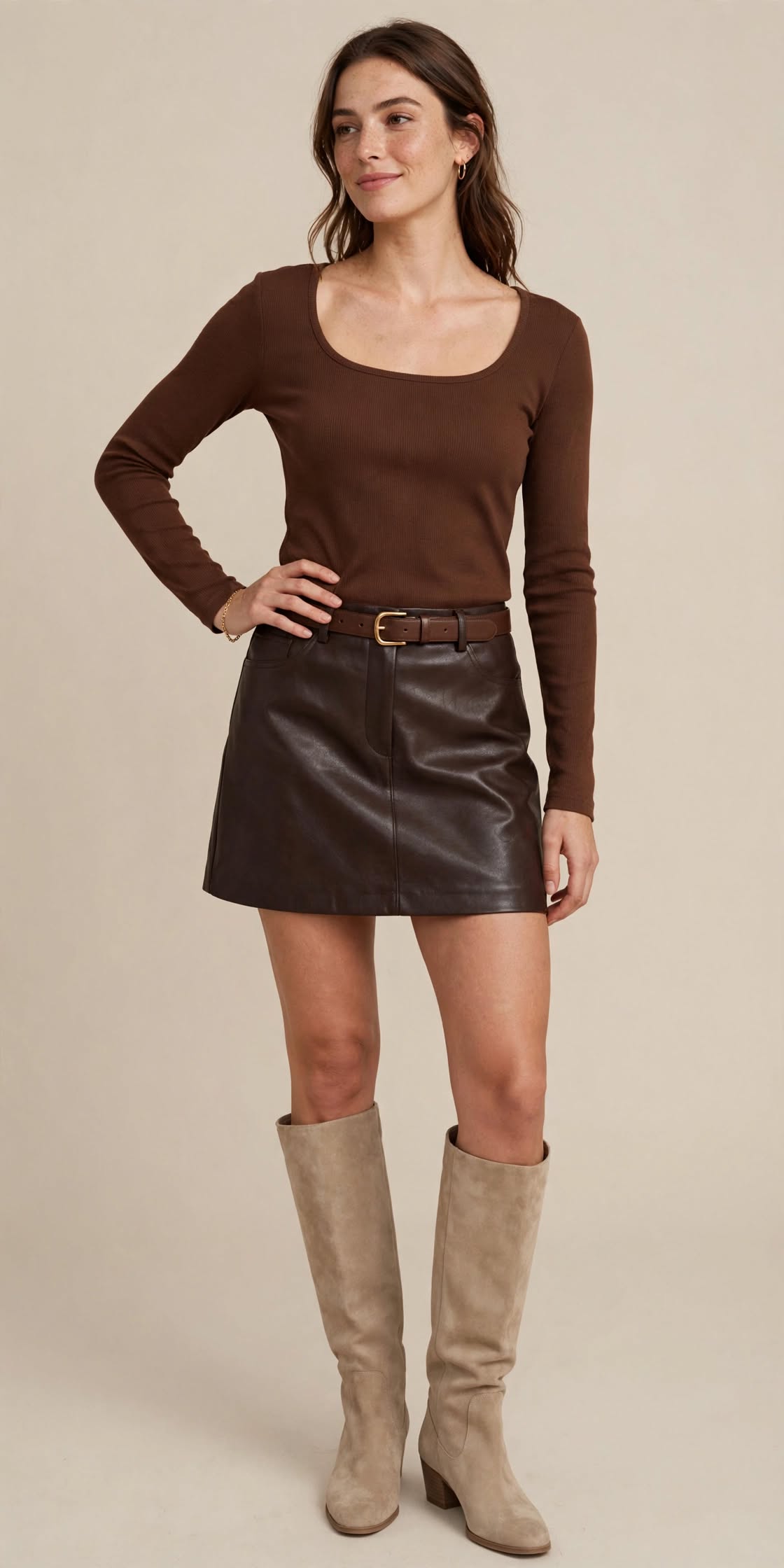 Blusa Veludo Manga longa