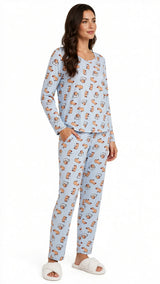 Conjunto de Pijama de Capivara Adulto