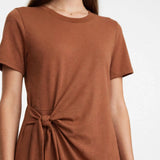 Vestido Amarração Midi