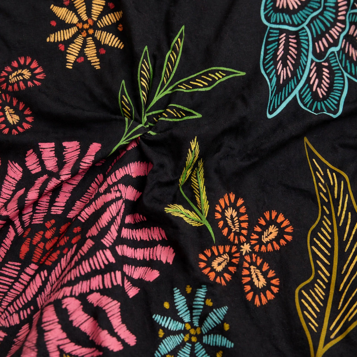 Vestido Evasê Estampado
