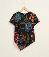 Blusa de Ponta Estampada