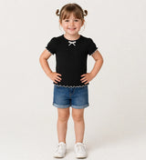 Blusa Ribaninha Preto&Branco