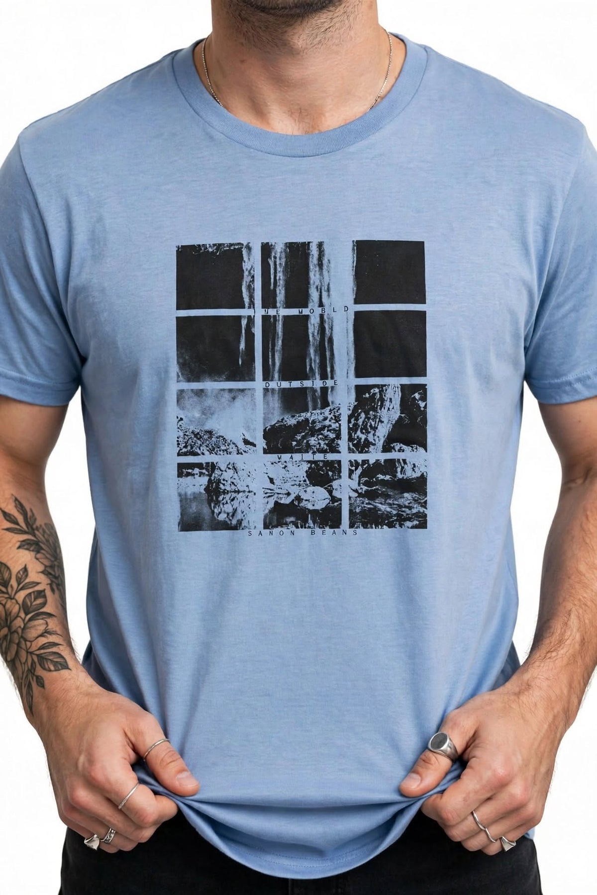 Camiseta com Estampa Masculina
