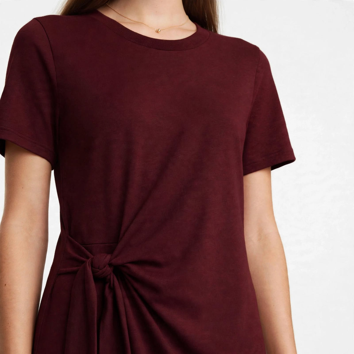 Vestido Amarração Midi