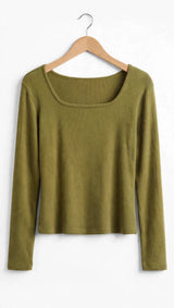 Blusa Veludo Manga longa