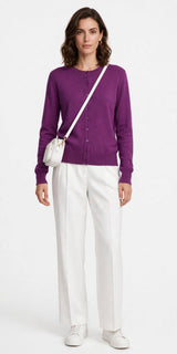 Cardigan Feminino Liso
