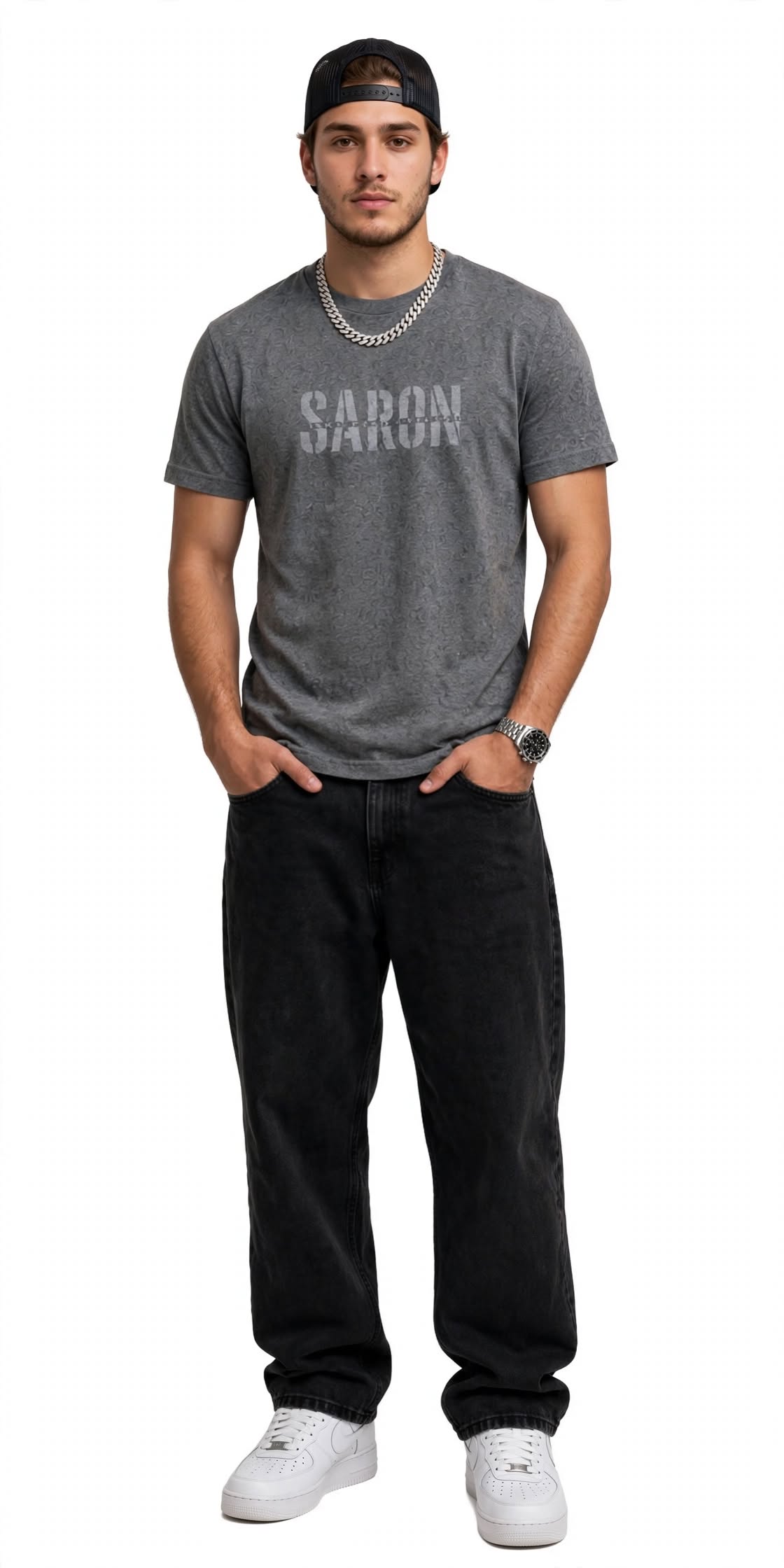 Camiseta com Estampa Masculina